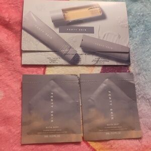 Fenty Beauty Skincare Starter Set in Light Gray and White